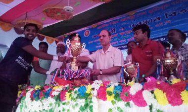 বঙ্গবন্ধু শেখ মুজিবুর রহমান জাতীয় গোল্ডকাপ ফুটবল টুর্নামেন্টের ফাইনালে পৌরসভা বিজয়ী