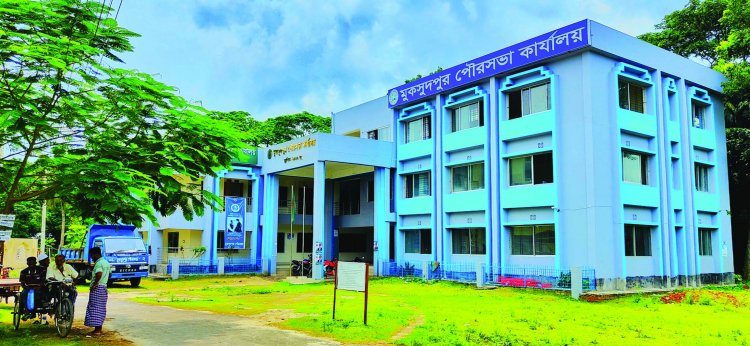 দৃশ্যমান উন্নয়নে এগিয়ে পৌরসভা