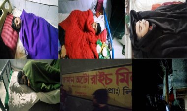 জলিরপাড়ে রাইসমিলের তুষের ঘরে আগুন, আহত-৫