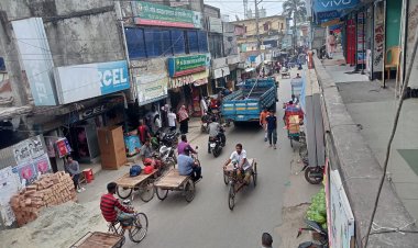 অবশেষে যানজট মুক্ত পৌরবাসী